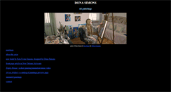 Desktop Screenshot of donasimons.com